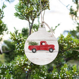 Rustic Marlin - Ornament - Christmas Tree Truck