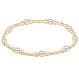 enewton Pearl Classic Purpose Pattern 4mm Bead Bracelet 