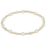 enewton Hot Mess Pearl Sincerity Pattern 4mm Bead Bracelet 