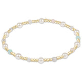 enewton Hot Mess Pearl Sincerity Pattern 4mm Bead Bracelet 