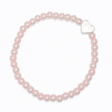Periwinkle Little Love Her Pink cord bracelet with a delicate heart accent available at Be Charmed