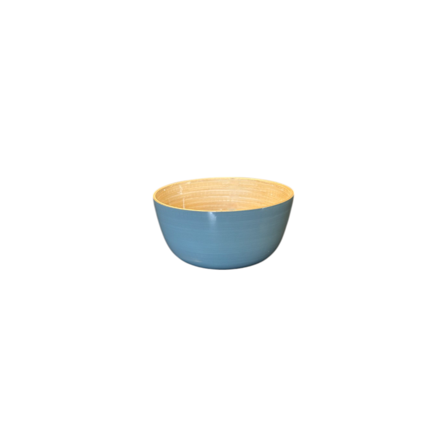 Dove Blue Punkt bamboo mini bowl small eco friendly serving bowl for snacks dips and kitchen use Available at Be Charmed