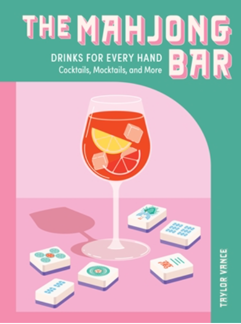 Quarto The Mahjong Bar book featuring a stylish cocktail and game-themed cover, available at Be Charmed