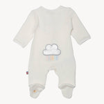 Magnetic Me Velour Footie Rainbow Dreams