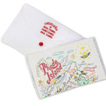 Catstudio Rhode Island Dish Towel with packaging
