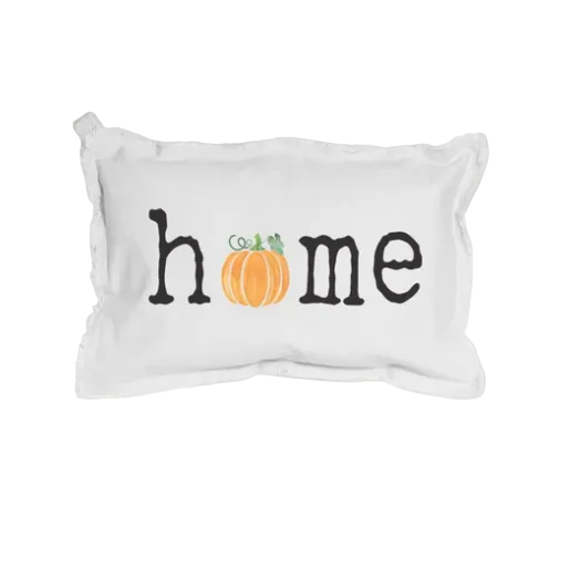 Home Pumpkin 12x18 Pillow available at Be Charmed