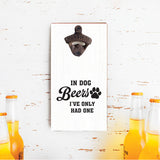Rustic Marlin - Dog Beers Bottle Opener