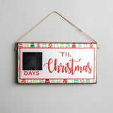 Rustic Marlin - Twine Sign - Days Until Christmas Chalkboard