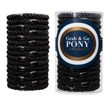 L. Erickson Grab & Go Pony Tube Black
