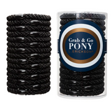 L. Erickson Grab & Go Pony Tube Black