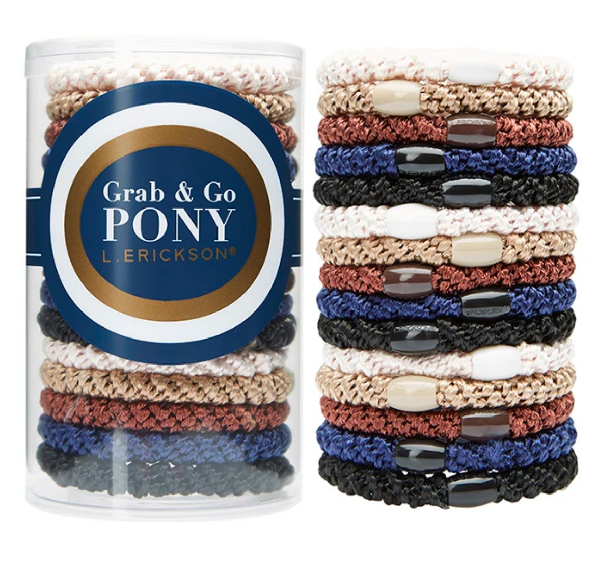 L. Erickson Grab & Go Pony Tube Neutral