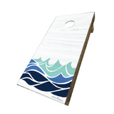 Rustic Marlin - Cornhole Set - Waves