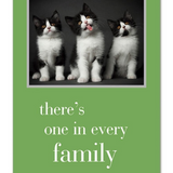 Cardthartic - One in Every Family Card LR450