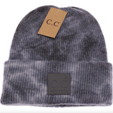 C.C. - Tie Dye Beanie W/Rubber Patch