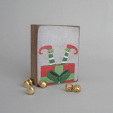 Rustic Marlin - Wood Block - Elf's Falling