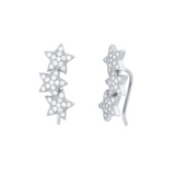 FYB - Star Crawler Earring Silver