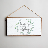 Rustic Marlin - Twine Sign - Kindness Everything