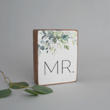 Rustic Marlin - Wood Block - Mr Greenery
