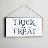 Rustic Marlin - Twine Sign - Trick or Treat