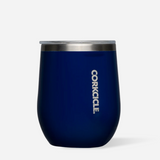Corkcicle - 12oz Stemless Gloss Midnight Navy