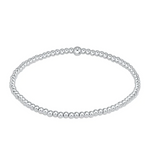 enewton Beaded Bracelet Sterling Silver 2.5mm