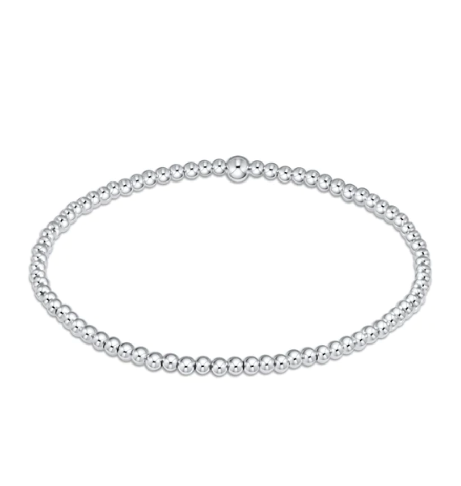 enewton Beaded Bracelet Sterling Silver 2.5mm