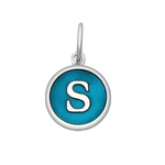 LoLa Emerald Initial S Mini Pendant 