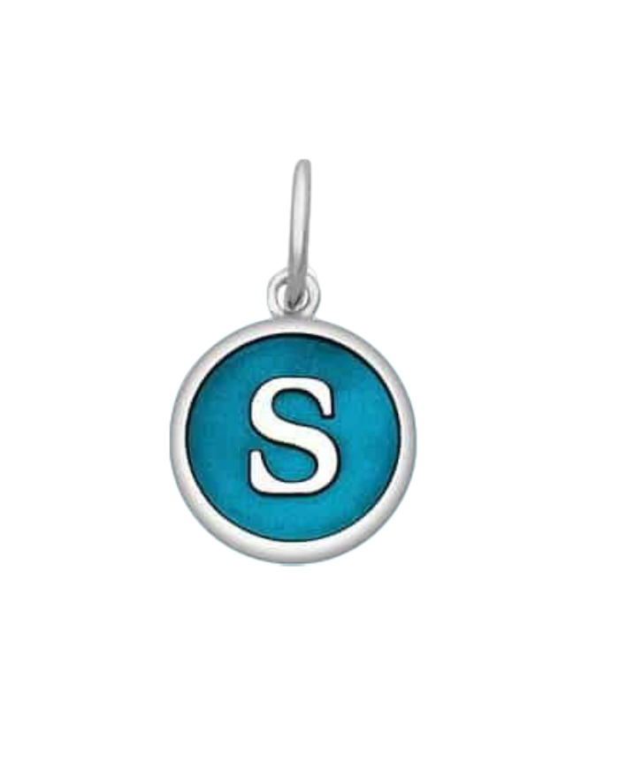 LoLa Emerald Initial S Mini Pendant 