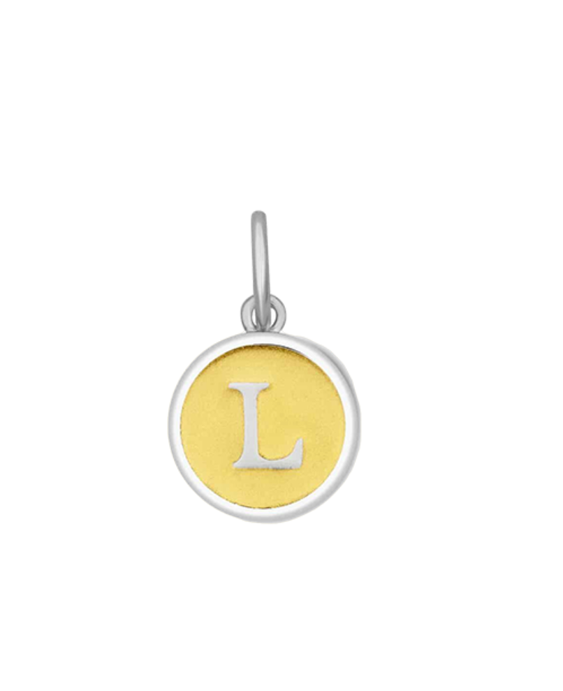 Gold LoLa Initial L Mini Pendant 