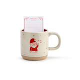 Demdaco - Santa Mug & Notepad Set