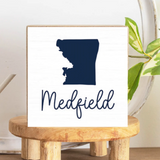 Rustic Marlin - 6 x 6 Block - Medfield Silhouette