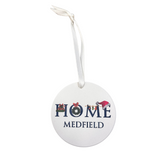 Tina Labadini Designs - Home in Medfield Ornament
