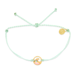 Pura Vida - Ombre Wave Gold Charm Bracelet - Winter Fresh