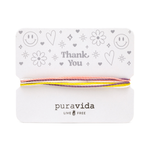 Pura Vida Thank You Gifting Original Bracelet  on Card