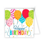 Rosanne Beck Happy Birthday Balloons/Confetti Enclosure Card 