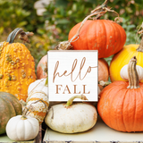 Rustic Marlin - 6 x 6 Block - Hello Fall