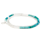 Scout Curated Wears - Ombre Stone Wrap - Sky/Silver