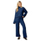 Softies Marshmallow Rib Mock Neck with Long Pant  in midnight set featuring a super-soft textured ribbed fabric, available at Be Charmed