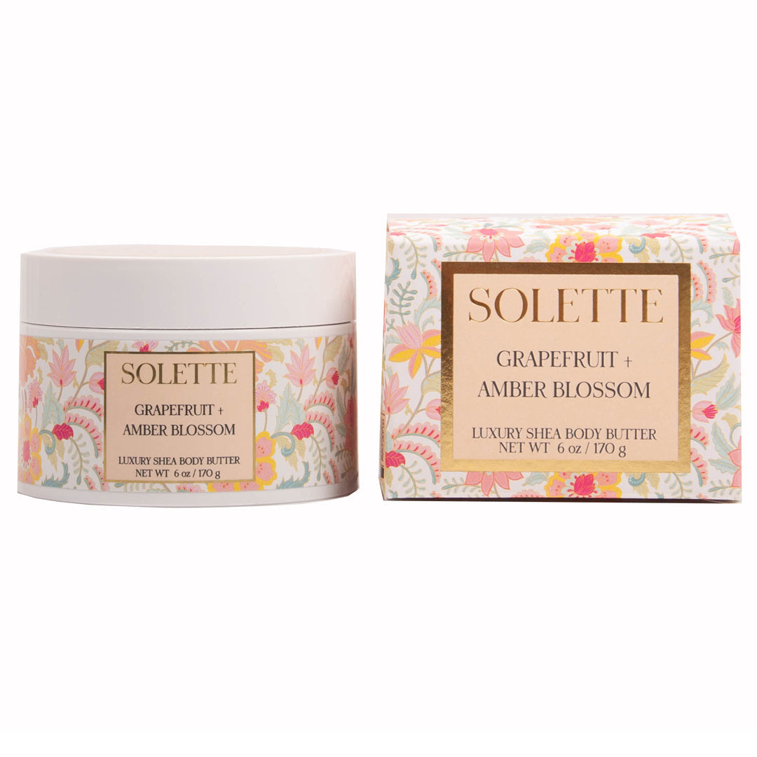 Solette Grapefruit Amber Blossom Body Butter 