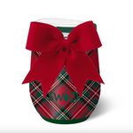 Swig Stemless Christmas Plaid Wine Cup 12oz – insulated and durable wine cup for parties and everyday use. Available at Be Charmed.
