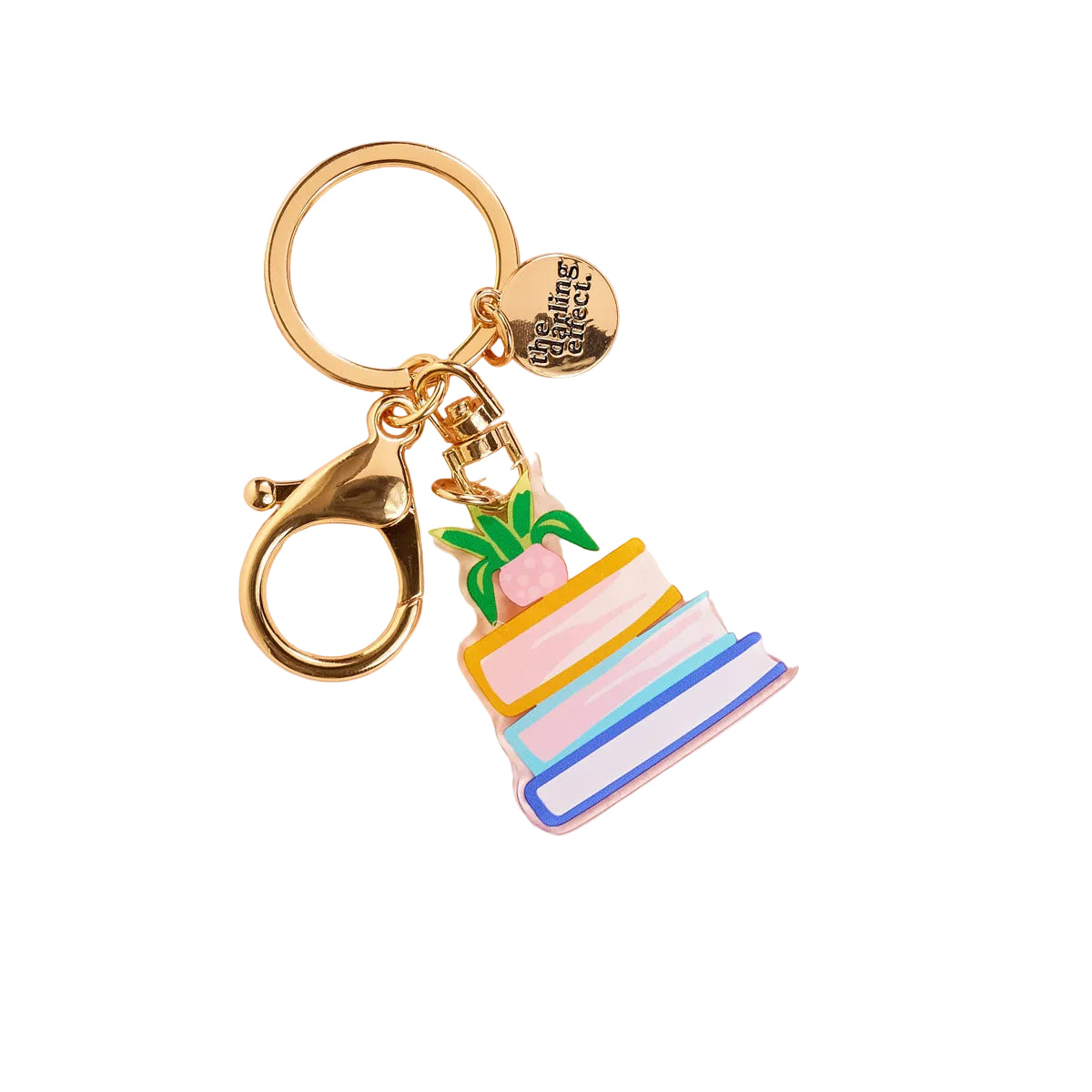 The Darling Effect Acrylic Book Nook Keychain available at Be Charmed