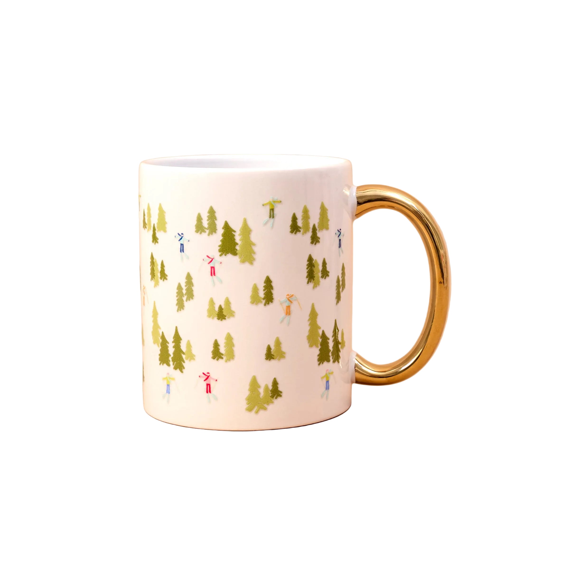 The Darling Effect, Apres Ski ceramic mug, featuring a cozy ski winter-themed graphic, available at Be Charmed