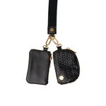 The Darling Effect Black Dynamic Duo Pouch Wristlet available at Be Charmed