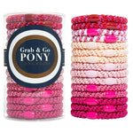 L. Erickson Grab & Go Pony Tube Think Pink