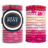 L. Erickson Grab & Go Pony Tube Think Pink