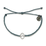 Pura Vida - Montauk Wave SL Charm Bracelet - Smoke Blue