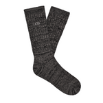 UGG Black Men’s Trey Rib Knit Crew Sock – soft and versatile men’s ribbed crew socks. Available at Be Charmed.