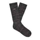 UGG Black Men’s Trey Rib Knit Crew Sock – soft and versatile men’s ribbed crew socks. Available at Be Charmed.