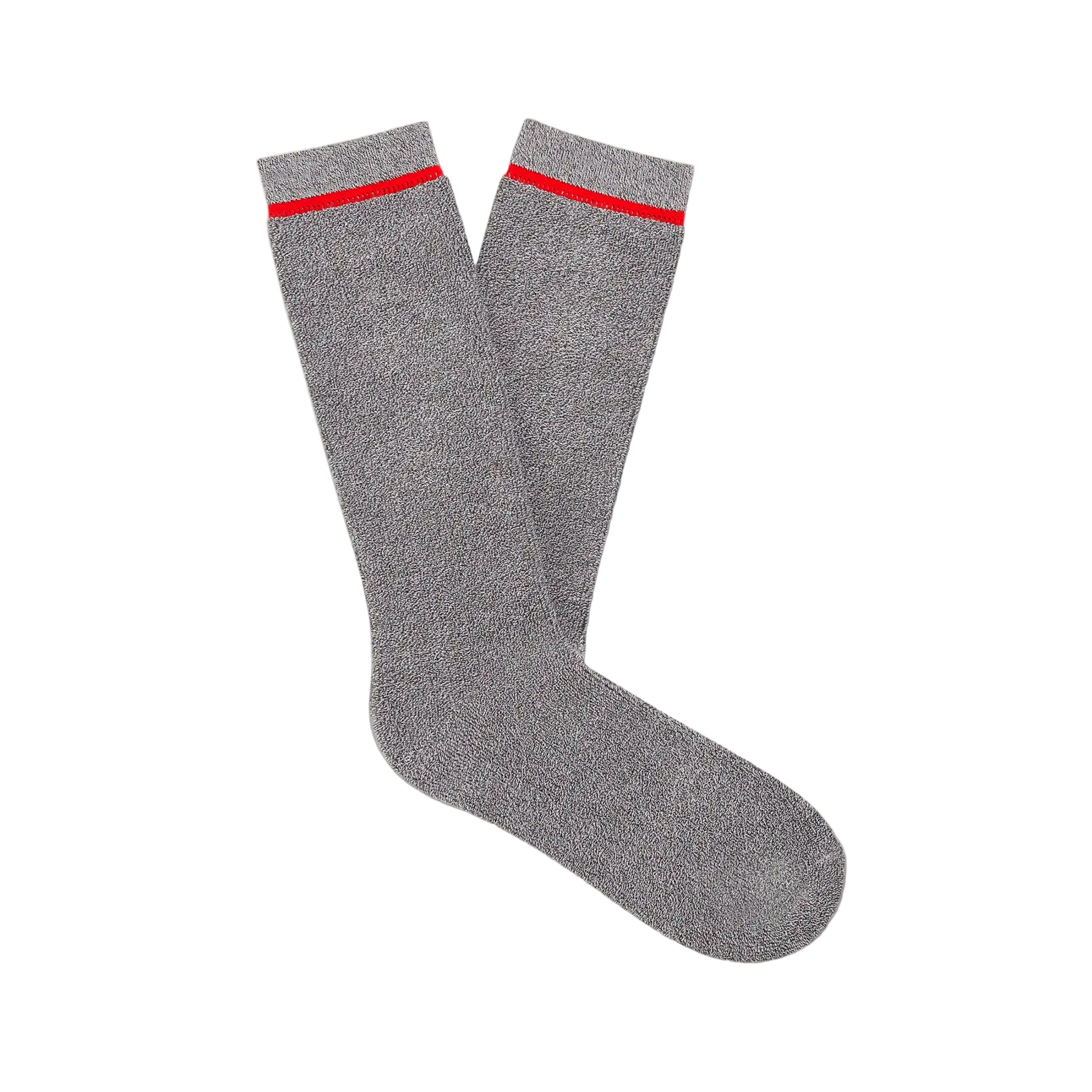 UGG Men’s Marled Grey Kyro Cozy Crew Socks – soft and plush men’s crew socks for lounging or layering. Available at Be Charmed.