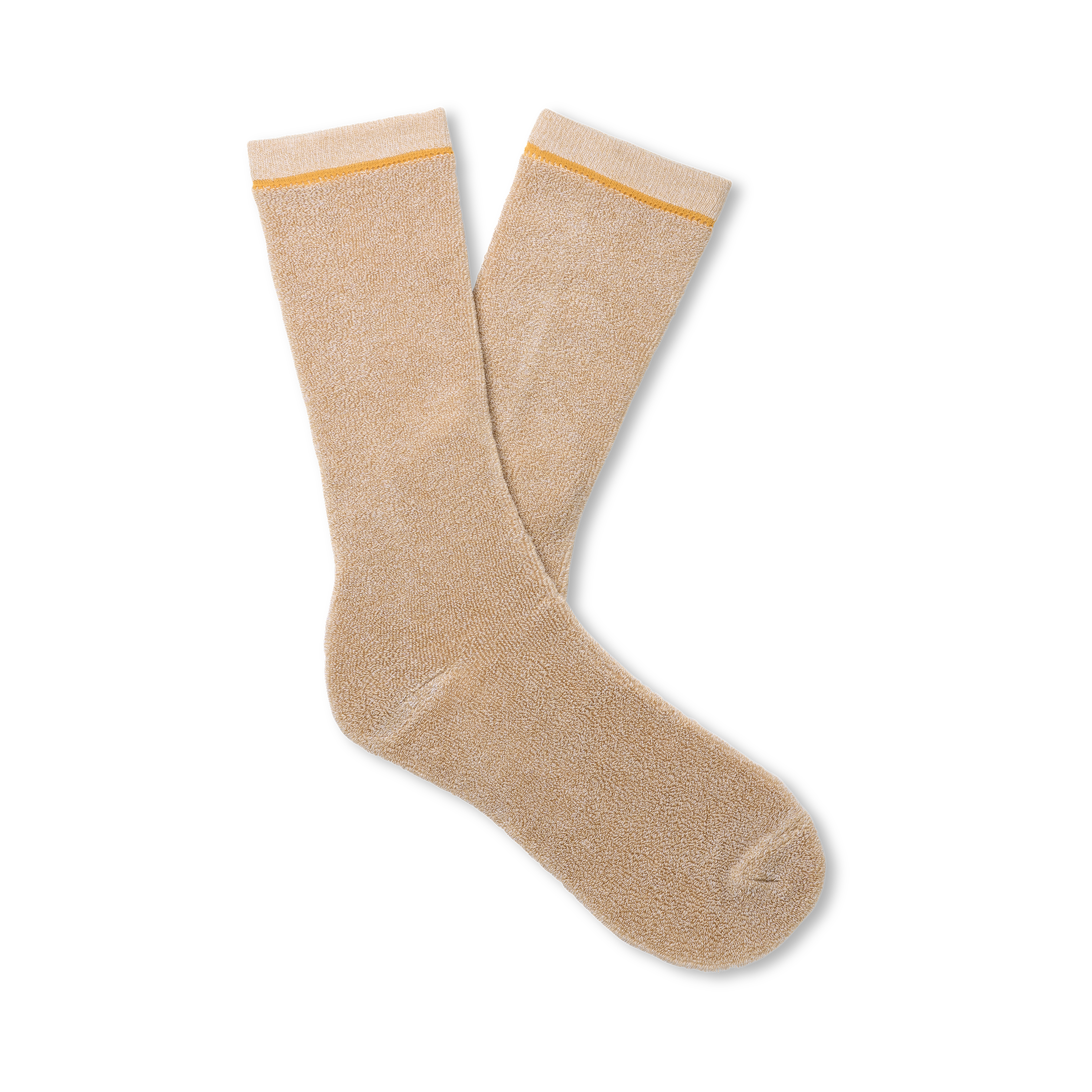 UGG Men’s Mustard Seed Kyro Cozy Crew Socks – soft and plush men’s crew socks for lounging or layering. Available at Be Charmed.